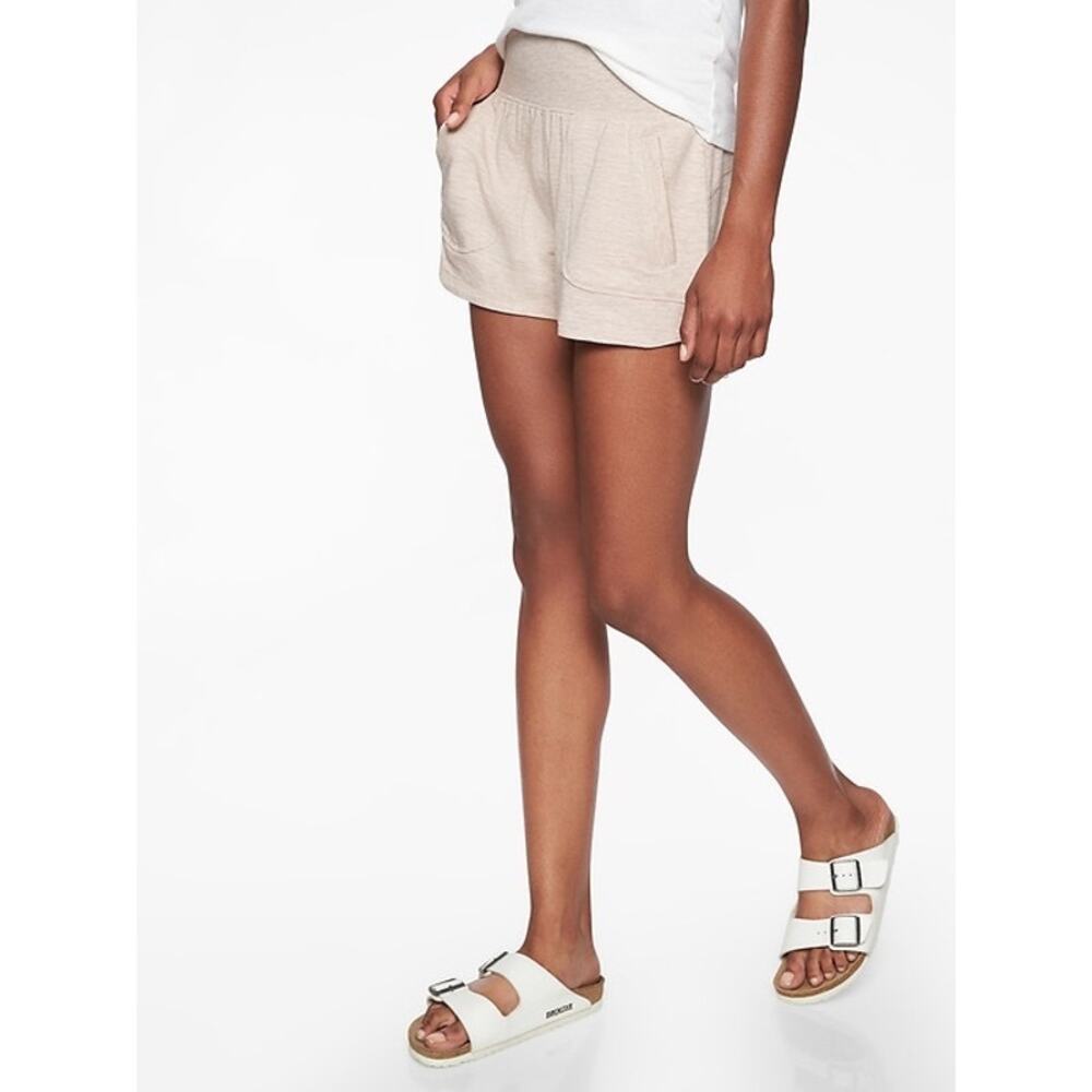 $50 Athleta Restore Shortie Shorts - Pink - Small